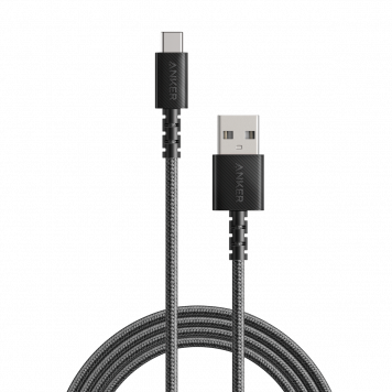 PowerLine Select+ 1.8m USB-A to USB-C Cable-Black