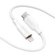 PowerLine Soft 1.8m USB-C to Lightning-White