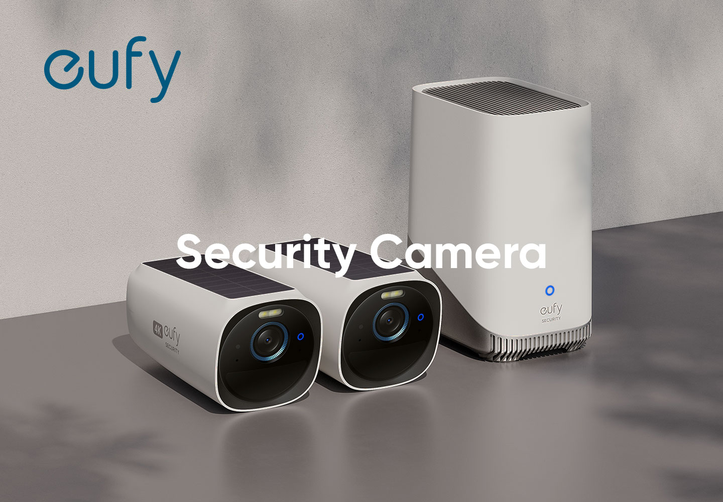 Eufy Security eufyCam 3 4K Wireless Home Security System (4-Pack)